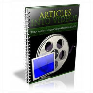 Help Maximum Efficiency and Productivity - Articles Into Videos - Easiest Way to Get Free Traffic Dawn Publishing Editor