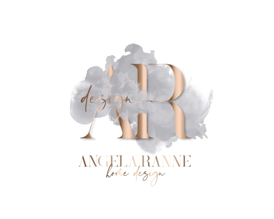Beauty Logo, Nail Premade Logo Design, Cosmetic Rose Gold Boutique Interior Design Modern Salon