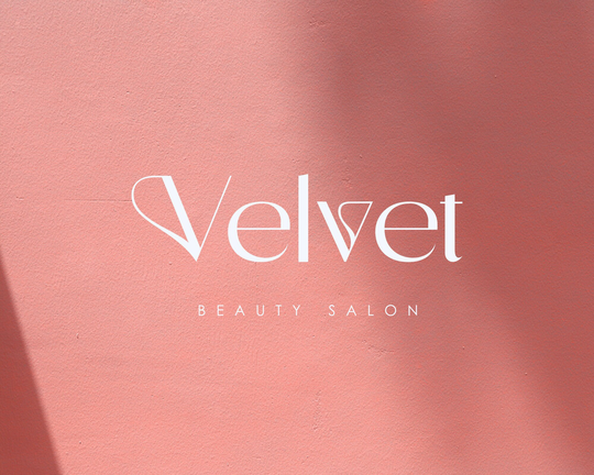 Minimalist Logo, Elegant Beauty Logo. Text Premade Logo Design, Nail Interior Design Modern Cosmetic