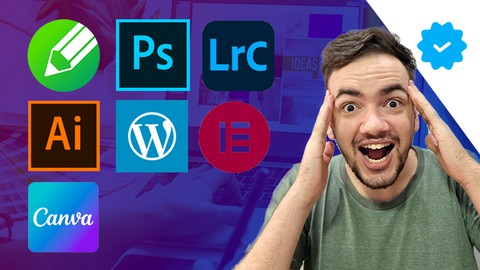WEB design e Design Grfico do zero ao AVANADO - 7 Cursos