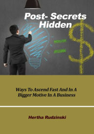 Post- Secrets Hidden Hertha Rudzinski Author