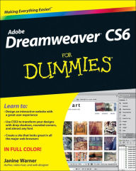 Dreamweaver CS6 For Dummies Janine Warner Author