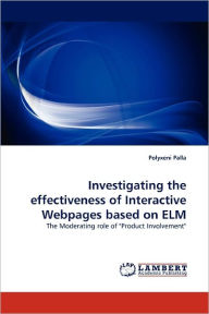 Investigating the effectiveness of Interactive Webpages based on ELM Polyxeni Palla Author