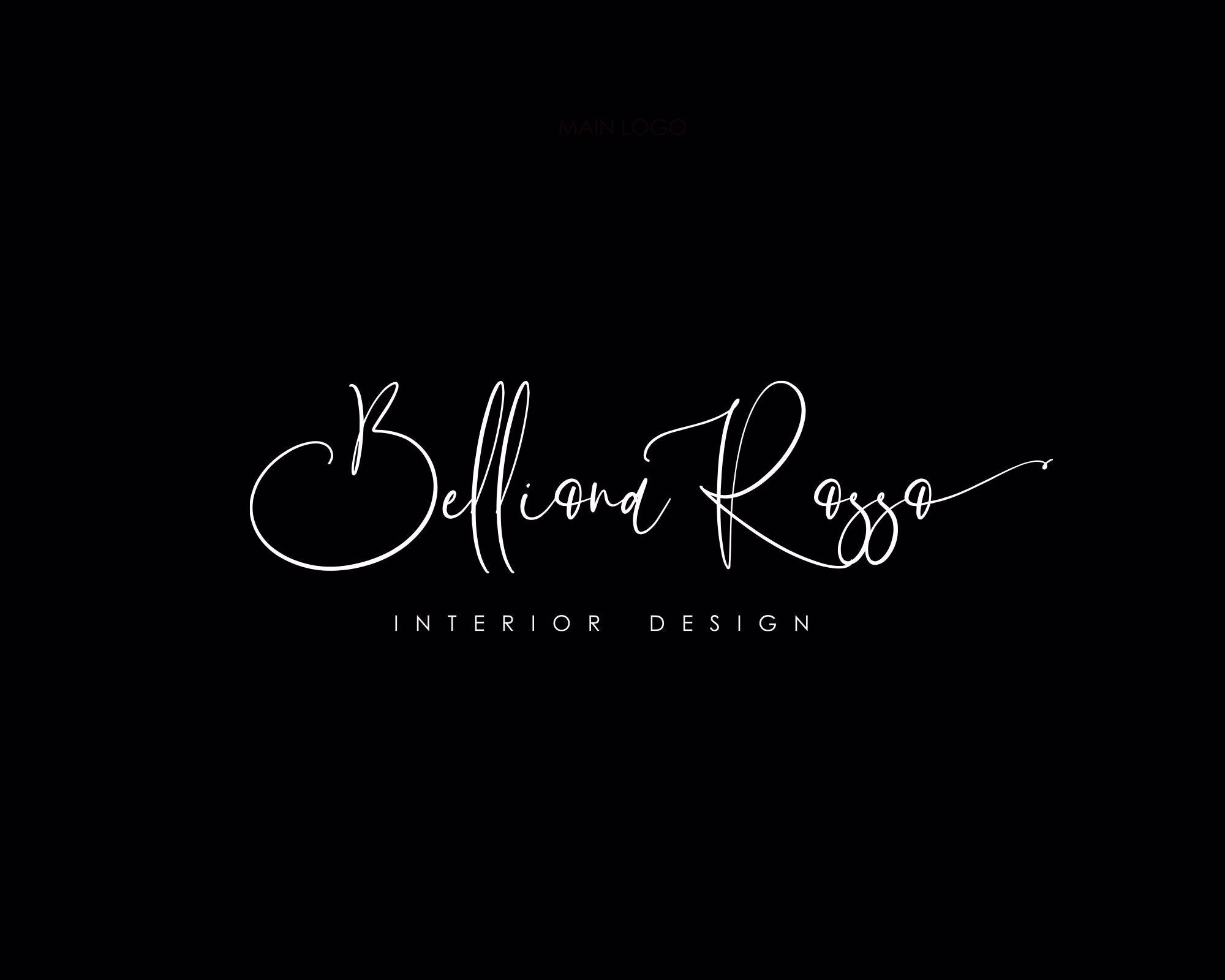 Signature Logo, Business Beauty Logo. Text Premade Logo Design, Photography Cosmetic Modern Minimalist
