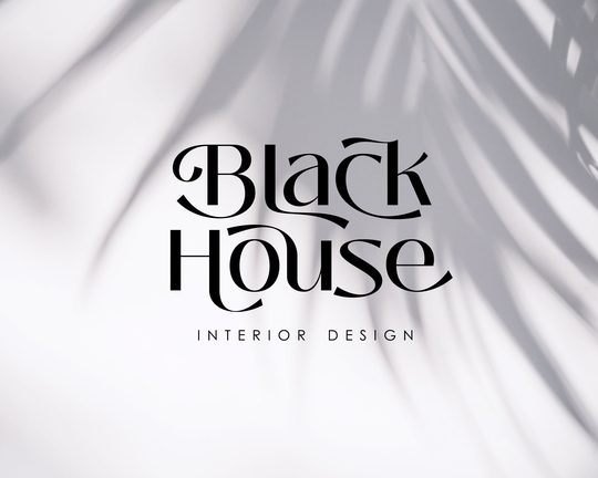 Business Logo, Text Premade Logo Design, Simple Beauty Modern Boutique Minimalist Real Estate