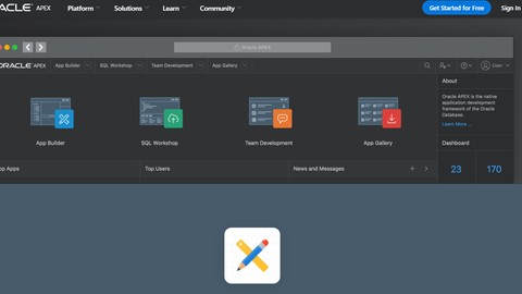 Full Track to be Oracle APEX Developer [ Arabic ]