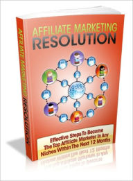 Affiliate Marketing Resolution Dawn Publishing Editor