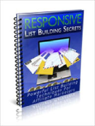Responsive List Building Secrets Alan Smith Author