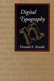 Digital Typography Donald E. Knuth Author