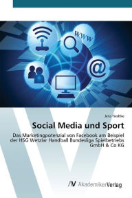 Social Media und Sport Tiedtke Jens Author