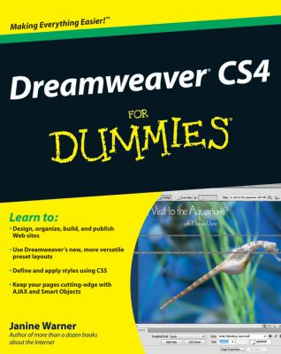 Dreamweaver CS4 for Dummies by Janine C. Warner