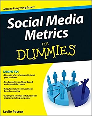Social Media Metrics for Dummies by Michelle, Poston, Leslie, Kramer, Shelly, Solos, Heather, Hemann, Chuck Lamar