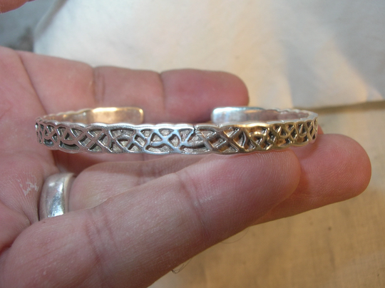 Vintage Sterling Cuff Bracelet Web Design