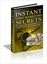 Instant Video Marketing Secrets Lou Diamond Author