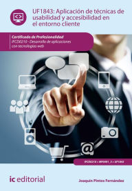 Aplicación de técnicas de usabilidad y accesibilidad en el entorno cliente. IFCD0210 Joaquín Pintos Fernández Author