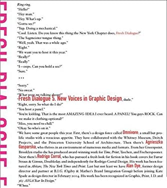 Fresh Dialogue Five : New Voices in Graphic Design by Nicola Bednarek