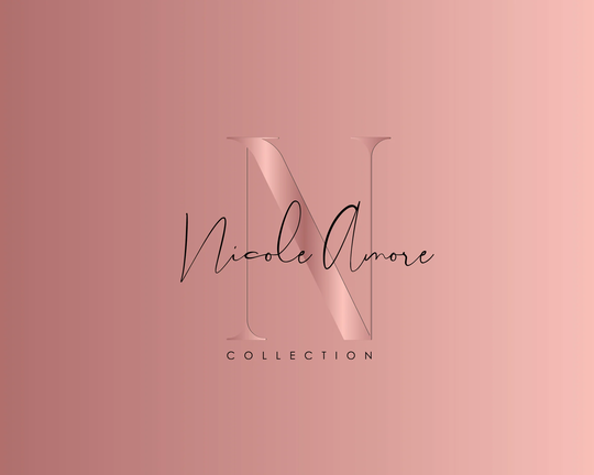 Rose Gold Logo, Photography Logo. Text Premade Logo Design, Minimalist Business Boutique Elegant Signature