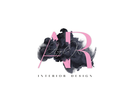 Premade Logo Design, Pink Logo, Beauty Logo. Brow Nail Boutique Modern Cosmetic Lash Watercolor