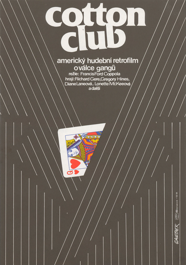 The Cotton Club 1984 Czech A3 Poster