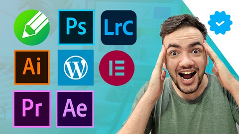 Curso COMPLETO: Design Grfico WebDev e Video - 8 cursos!