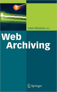 Web Archiving Julien Masanïs Editor