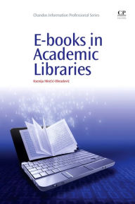 E-books in Academic Libraries Ksenija Mincic-Obradovic Author