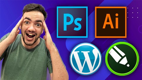 Curso Web Design Grfico COMPLETO 4 Cursos Zero ao Avanado