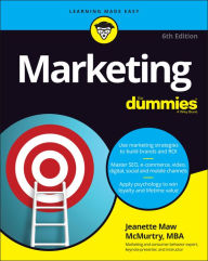 Marketing For Dummies Jeanette Maw McMurtry Author