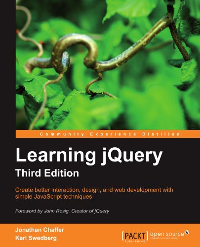 Learning jQuery by Jonathan, Swedberg, Karl Chaffer