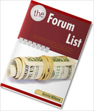 The Forum List - Online Forum by Category Irwing Author