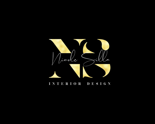 Beauty Logo. Gold Logo, Text Premade Logo Design, Nail Interior Design Modern Signature Minimalist