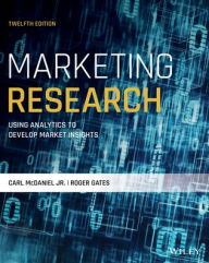 Marketing Research Carl McDaniel Jr. Author