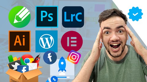 21 Cursos COMPLETOS Marketing Digital Design - Trfego Pago