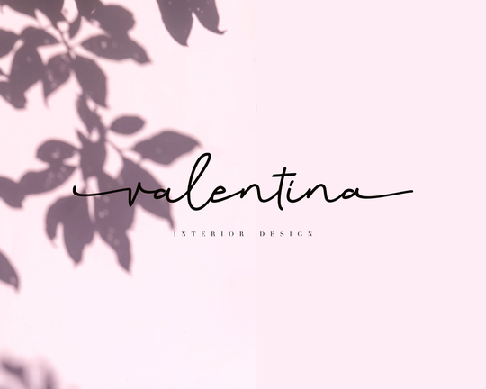 Text Logo, Business Beauty Logo. Premade Logo Design, Handwritten Photography Modern Signature Minimalist