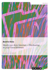 Musik aus dem Internet. Filesharing in p2p-Tauschbörsen Beatrix Deiss Author