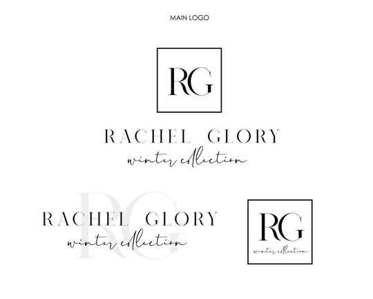 Beauty Logo. Text Logo, Premade Logo Design, Realtor Interior Design Modern Simple Minimalist Cosmetic