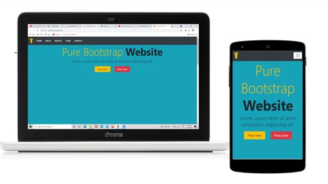 Create Responsive website using Html5 Css3 & Bootstrap 2022