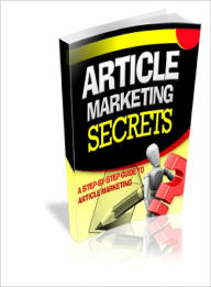 Article Marketing Secrets Lou Diamond Editor