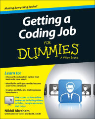 Getting a Coding Job For Dummies Nikhil Abraham Author